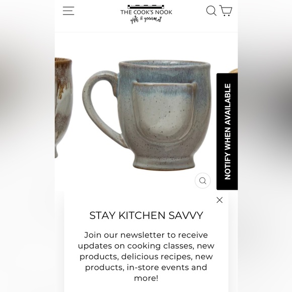 Stoneware mug with tea bag holder - Picture 6 of 7